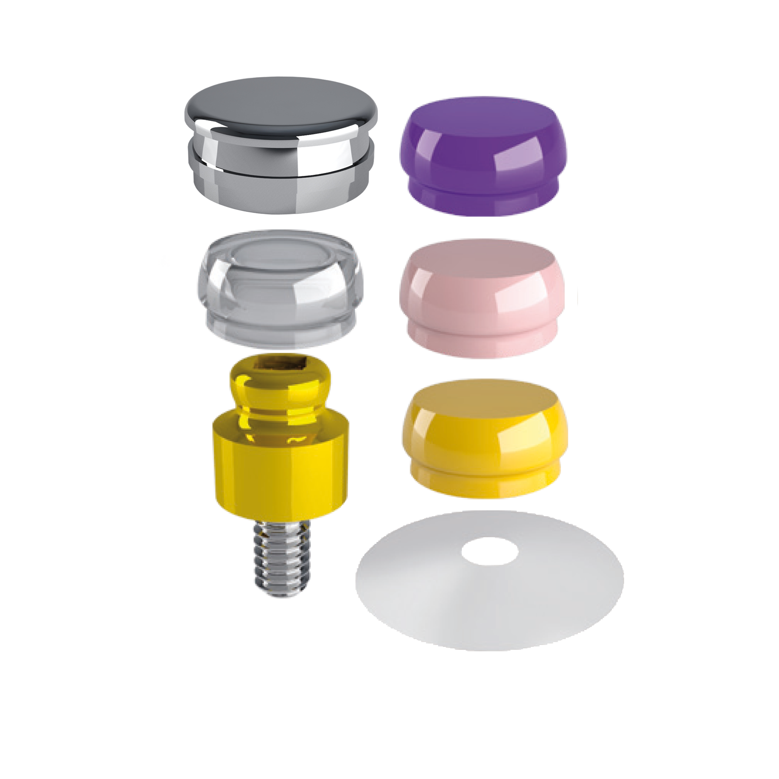 OT Equator (TiN) z zestawem standard. do implantów - 1 kpl.