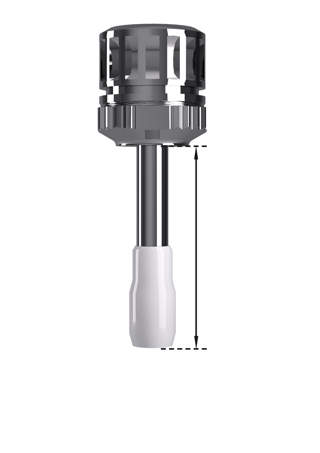 Klucz OT Equator Długi + uchwyt do patryc - do klucza dyna. (kwadrat 1.25 mm) dł.15 mm - 1 szt.