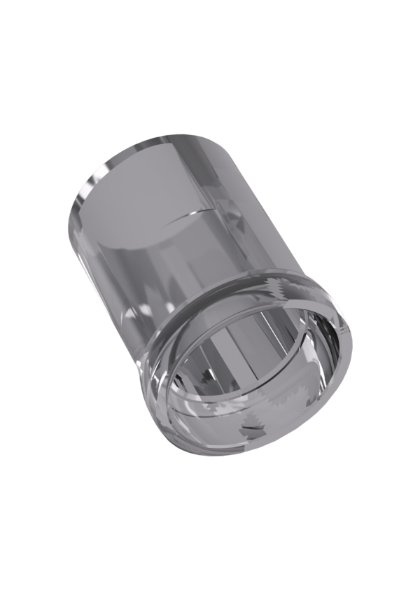 Tuleja do odlewania na łącznik bez otworu - ∅ pl. 4 mm - 1 szt.