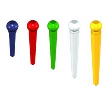 Trzpienie plastikowe normo zielone 010PSP10