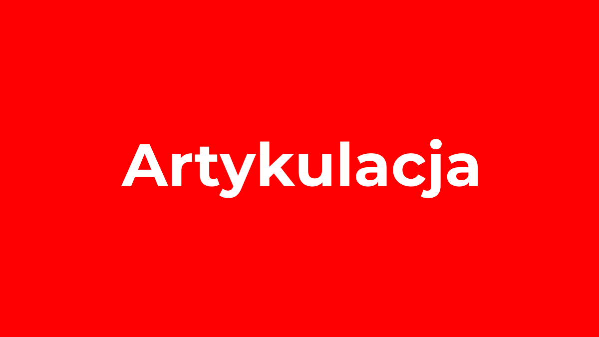 Zaawansowane techniki artykulacji w terapii logopedycznej dzieci z zaburzeniami mowy Zaawansowane techniki artykulacji w terapii logopedycznej dzieci z zaburzeniami mowy